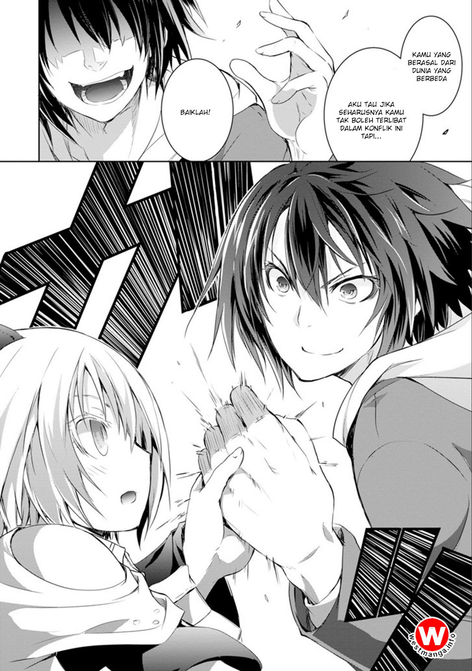 Maou to Ore no Hanggyakuki chapter 1
